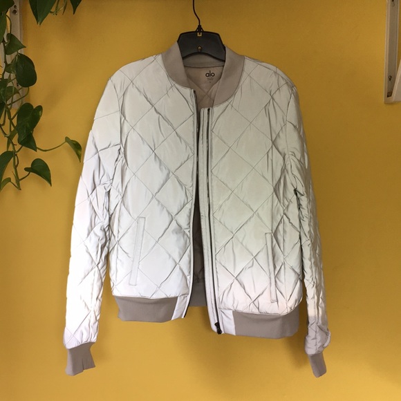Alo Yoga Reflective Bomber Jacket - Picture 3 of 8